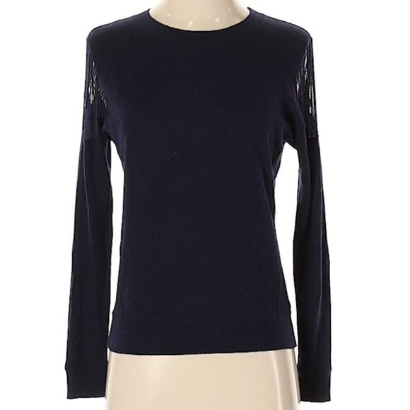 New n:Philanthropy Distressed Shoulder Sweater Sm - Picture 1 of 5